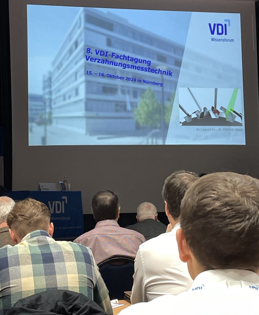 VDI-Fachtagung Verzahnungsmesstechnik: 15.-16.10.2024 in Nürnberg