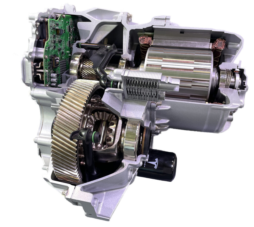 Elektroauto: Einstufiges Getriebe